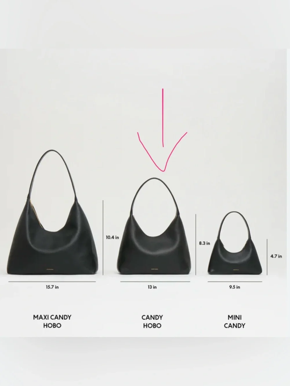 Mansur Gavriel candy hobo bag